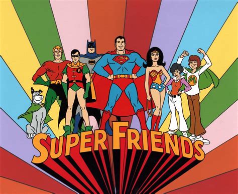 super amigos caricatura.